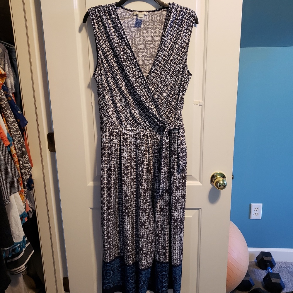 Dana Buchman Cropped Jumpsuit